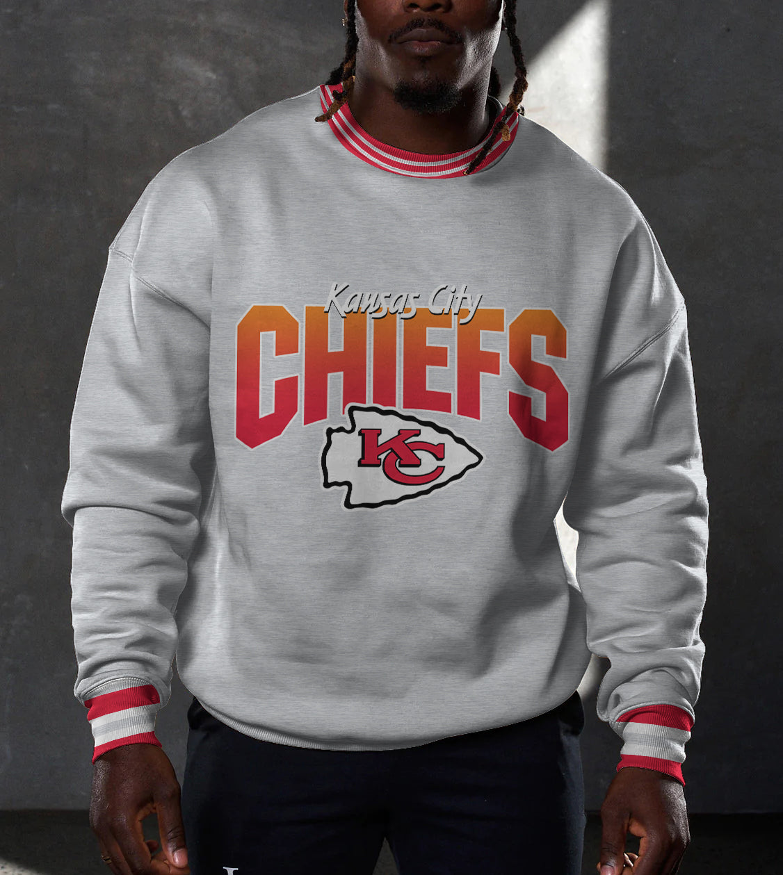 Kansas City Chiefs 3D Limited Edition Crew Neck sweatshirt