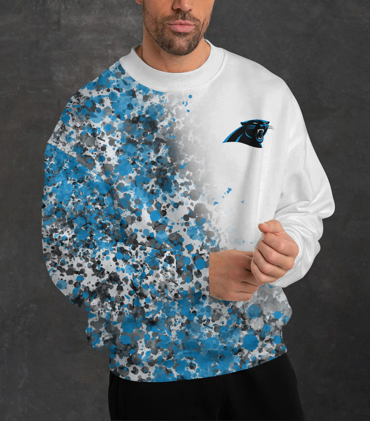 Carolina Panthers 3D Limited Edition Crew Neck sweatshirt