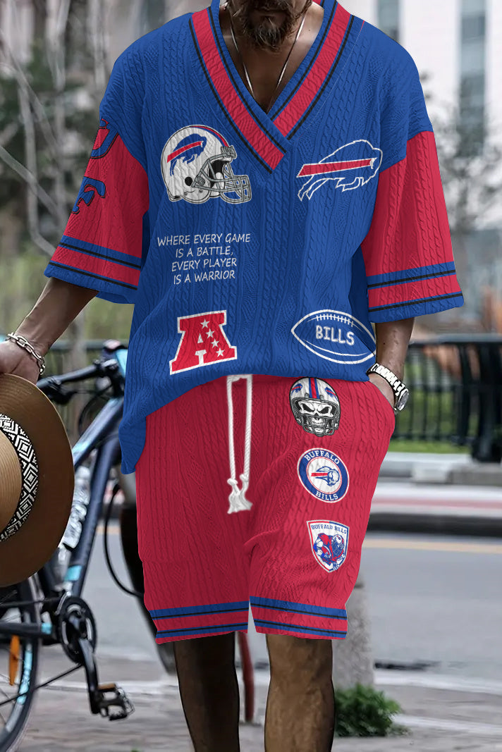 Buffalo Bills Limited Edition Top And Shorts Two-Piece Suits