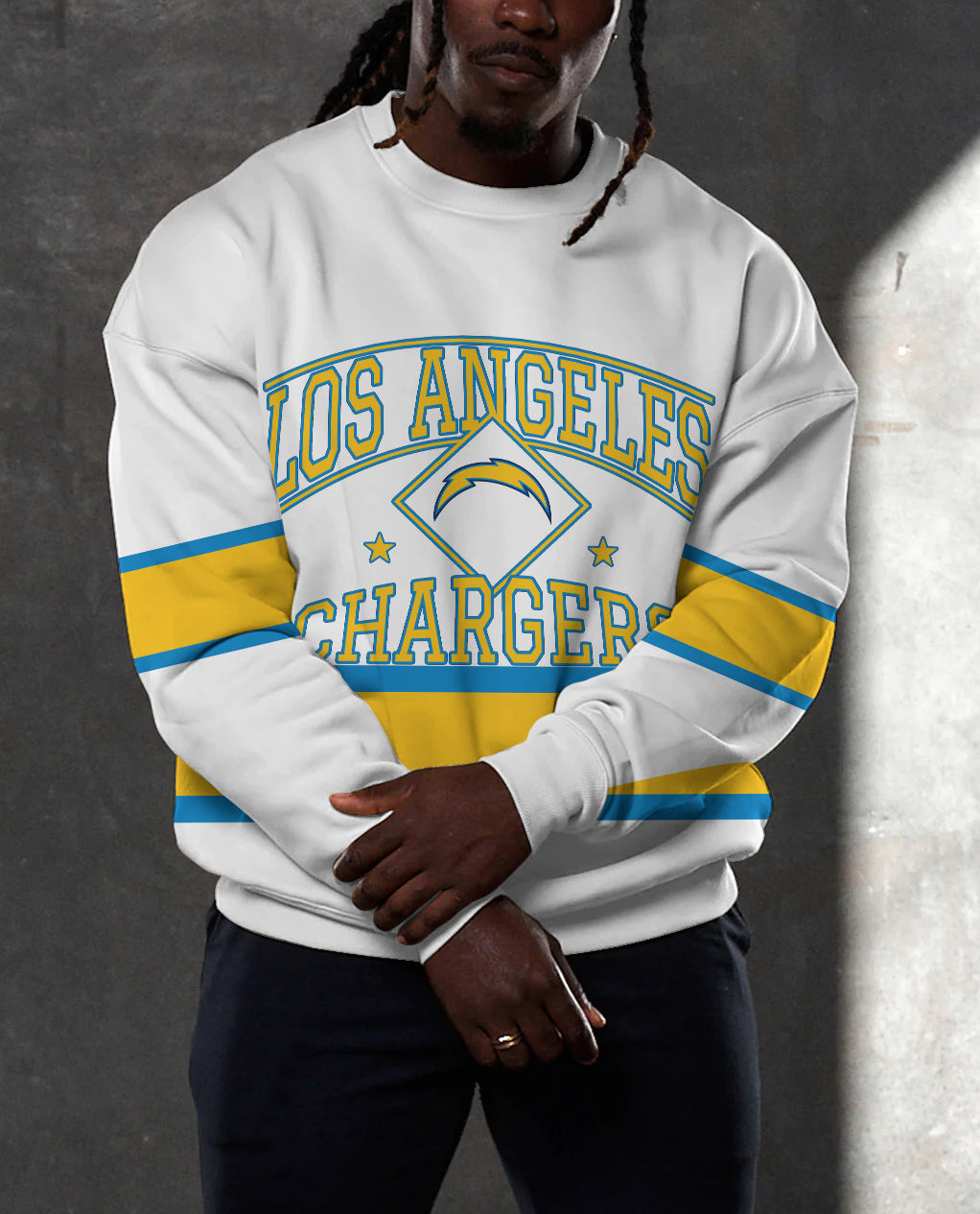 Los Angeles Chargers 3D Limited Edition Crew Neck sweatshirt