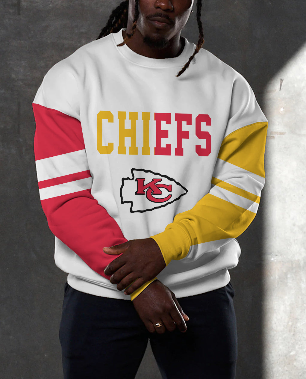 Kansas City Chiefs 3D Limited Edition Crew Neck sweatshirt
