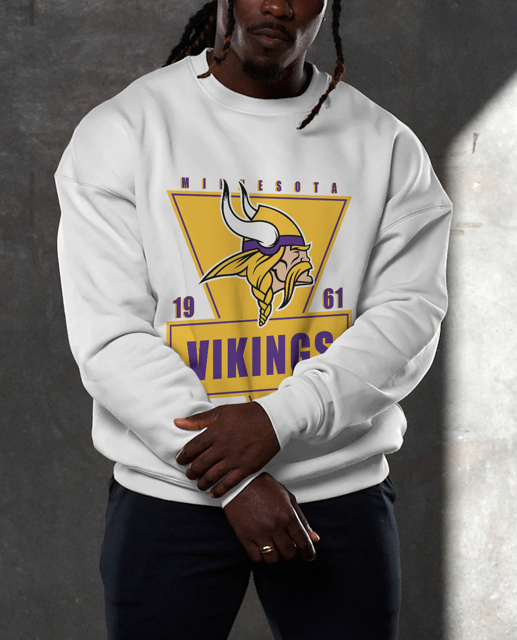 Minnesota Vikings 3D Limited Edition Crew Neck sweatshirt