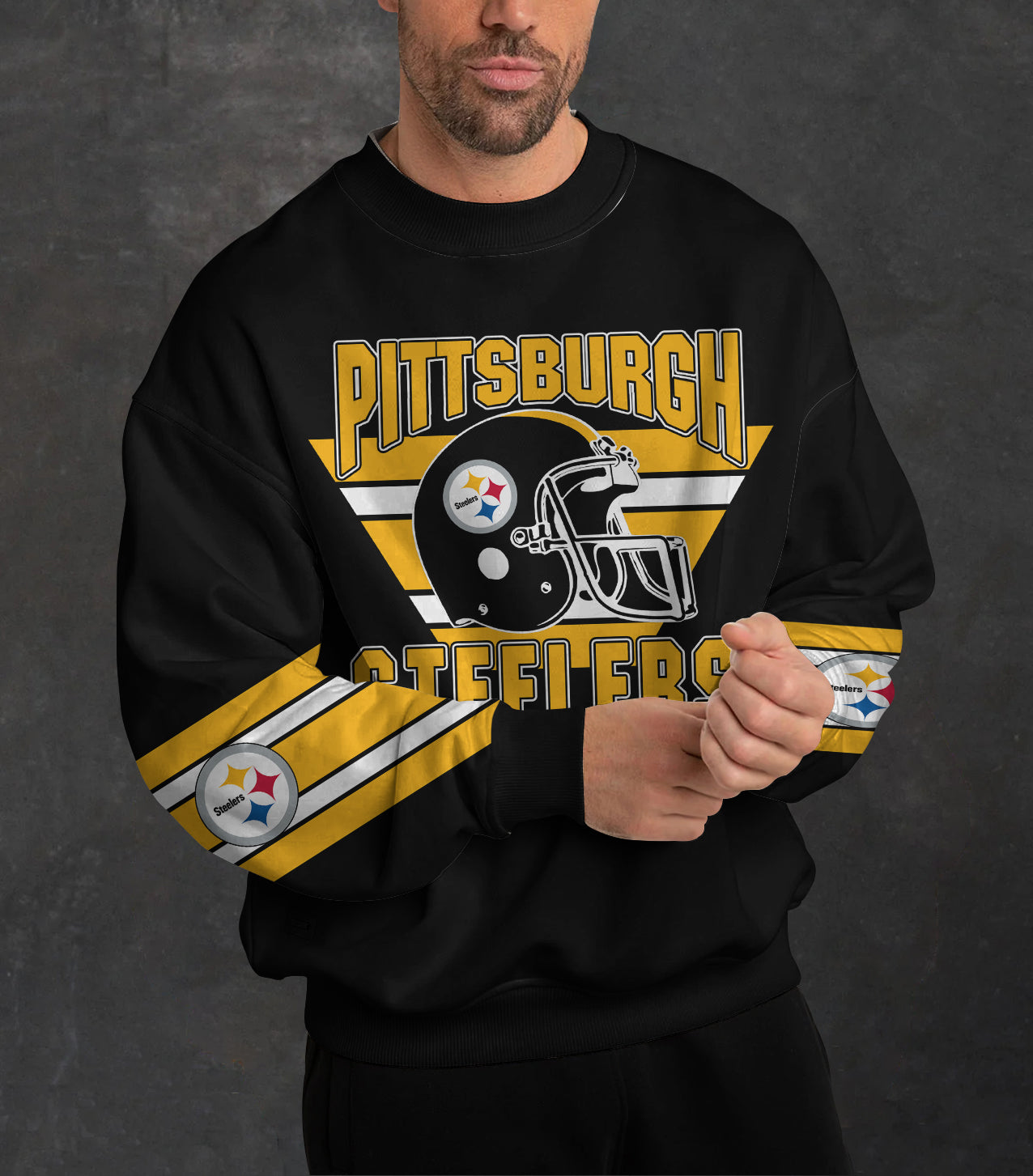 Pittsburgh Steelers 3D Limited Edition Crew Neck sweatshirt