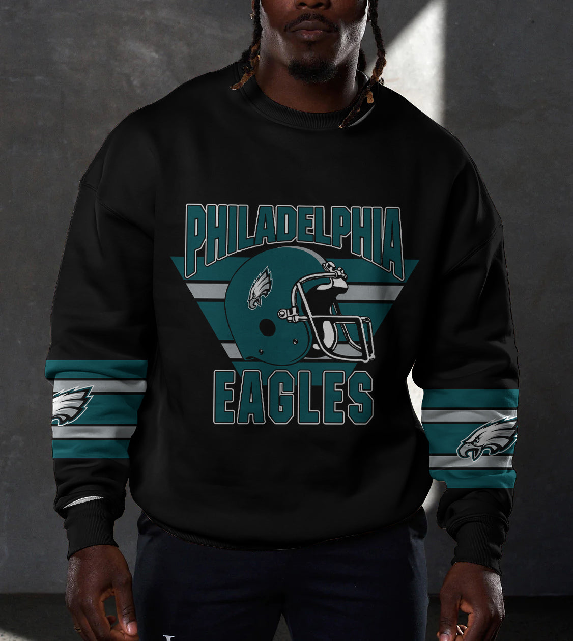 Philadelphia Eagles 3D Limited Edition Crew Neck sweatshirt