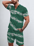 New York Jets Limited Edition ZIP Polo Shirt And Shorts Two-Piece Suits