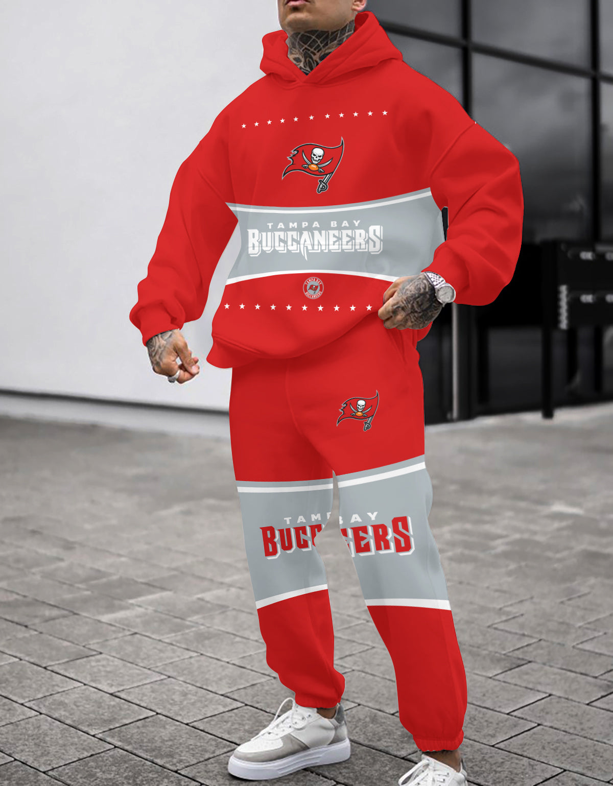 Tampa Bay Buccaneers 3D Printed Pullover Hoodie And Sweatpant 2pcs Tracksuits