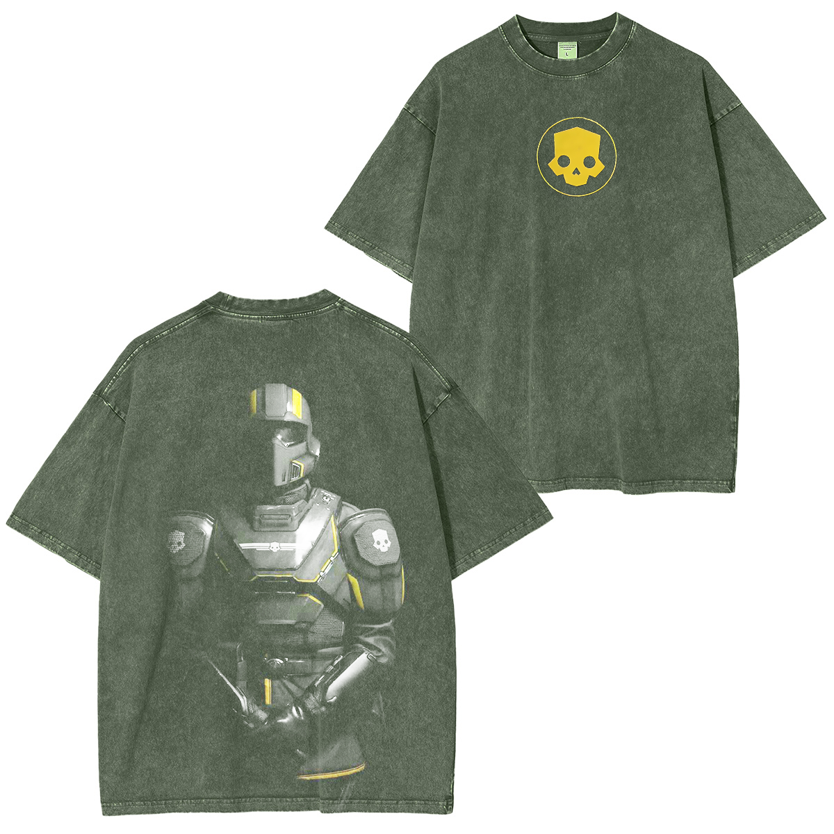 Helldivers 2 Vintage Unisex Washed T-Shirt
