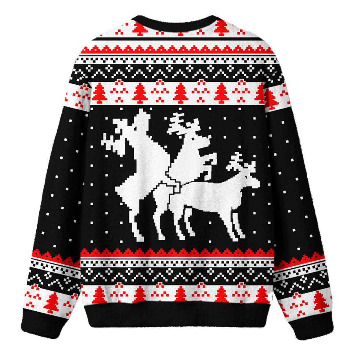 F*K ELK UGLY CHRISTMAS SWEATSHIRT — image 2