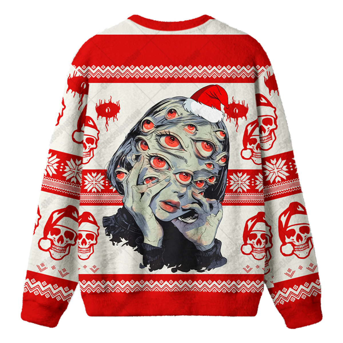 THOUSAND EYES GAZE UGLY CHRISTMAS SWEATSHIRT — image 2