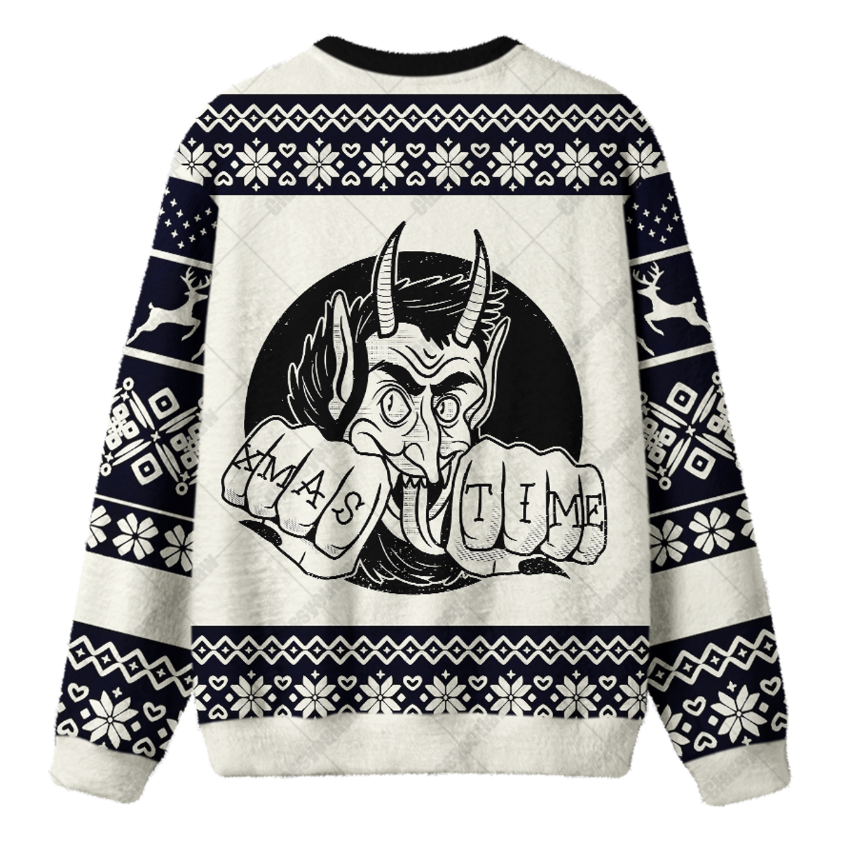 XMAS TIME UGLY CHRISTMAS SWEATSHIRT — image 2