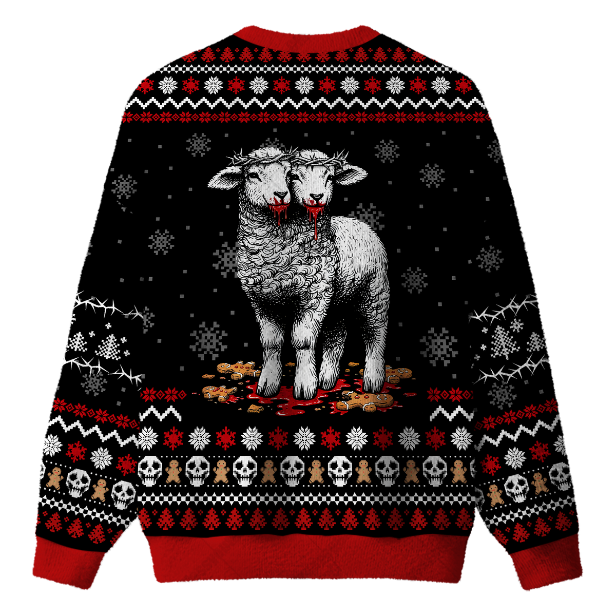 NOT SO INNOCENT NOW UGLY CHRISTMAS SWEATSHIRT — image 2