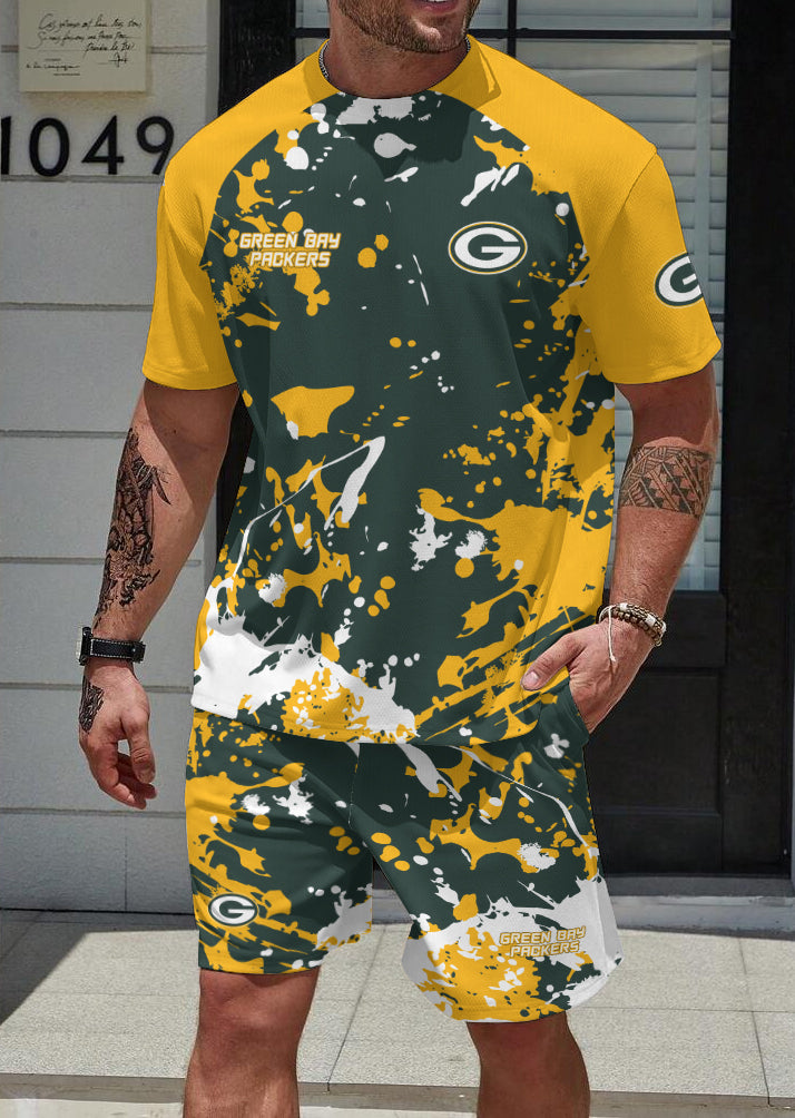 Green Bay Packers Limited Edition Top And Shorts Two-Piece Suits