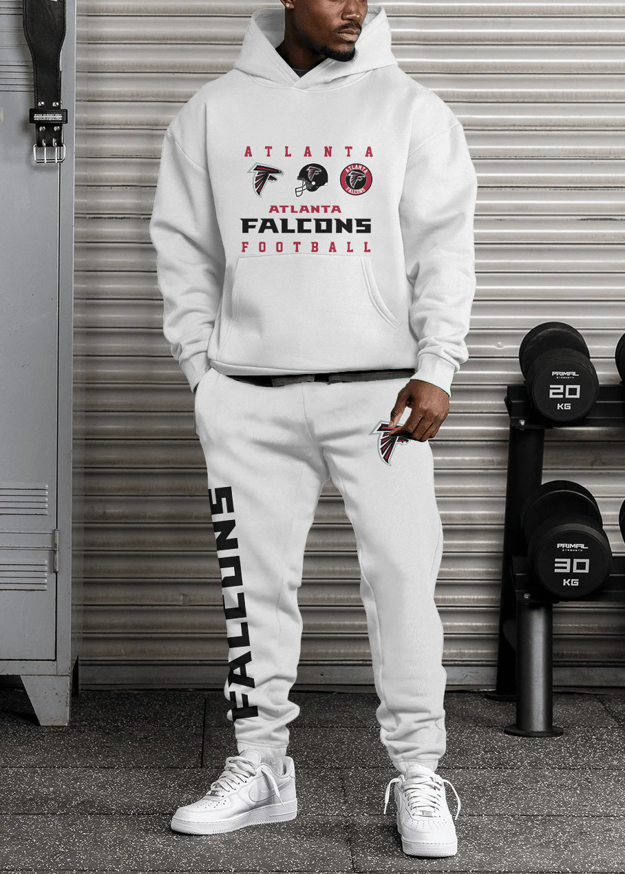 Atlanta Falcons 3D Printed Pullover Hoodie And Sweatpant 2pcs Tracksuits