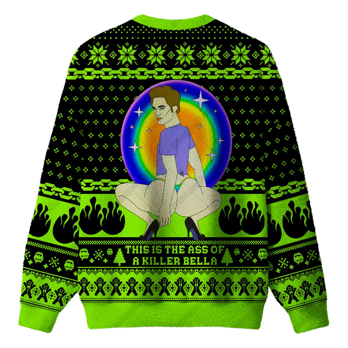 KILLER BELLA UGLY CHRISTMAS SWEATSHIRT — image 2
