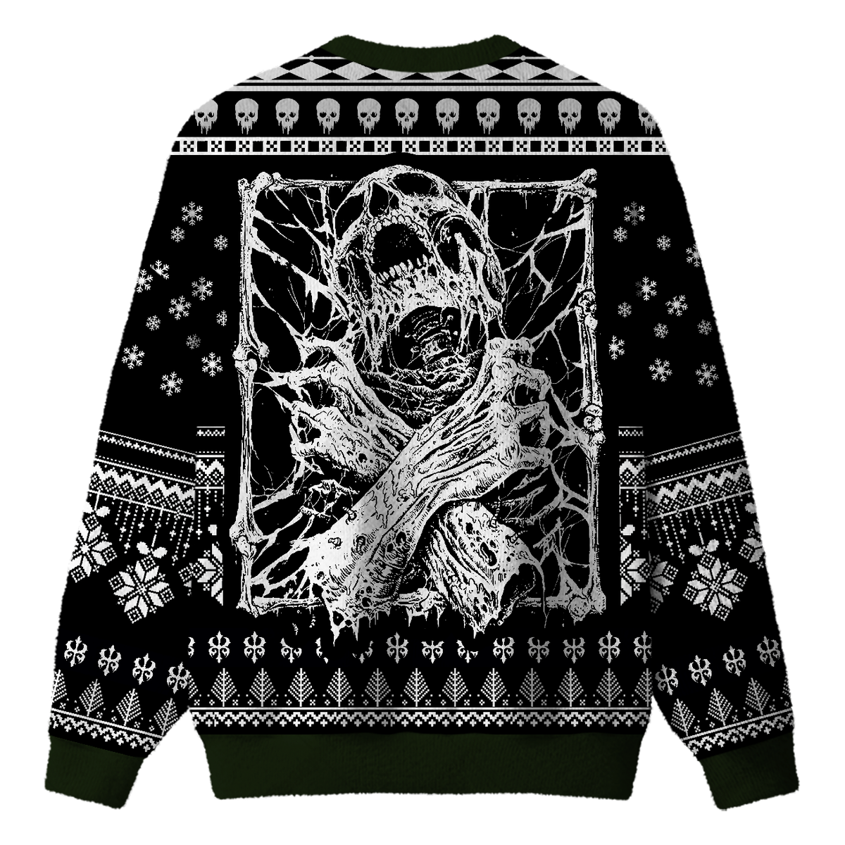 SCREAMING SPIRIT UGLY CHRISTMAS SWEATSHIRT — image 2