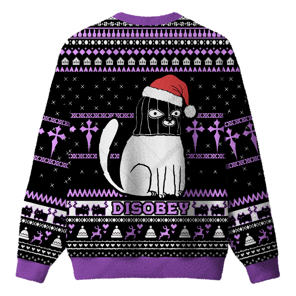 REBELLIOUS CHRISTMAS UGLY CHRISTMAS SWEATSHIRT — image 2