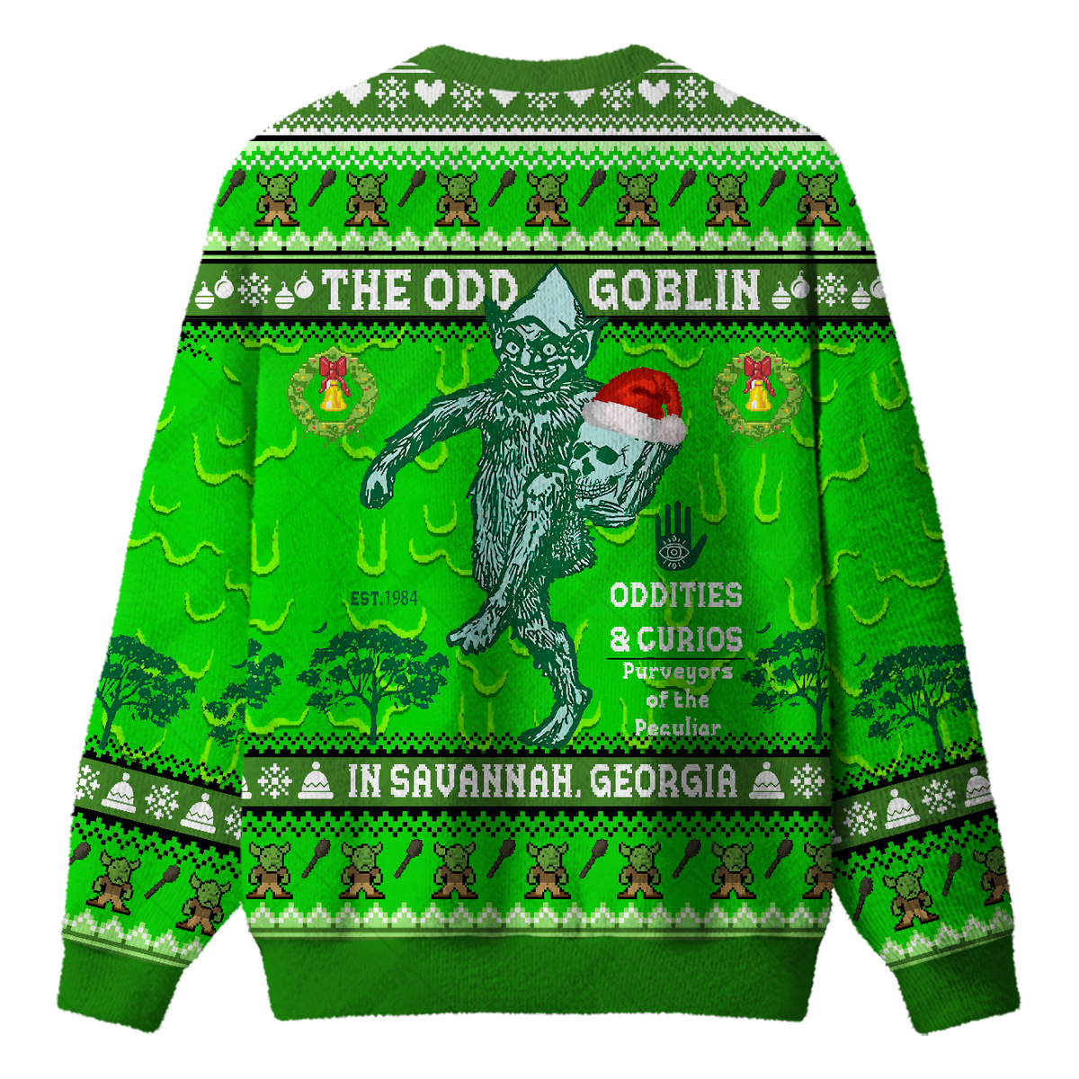 CHRISTMAS GOBLIN UGLY CHRISTMAS SWEATSHIRT — image 2