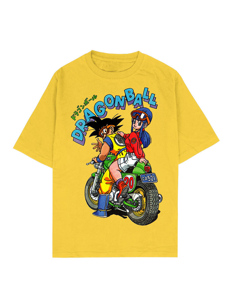 DBZ Retro Yellow Tee
