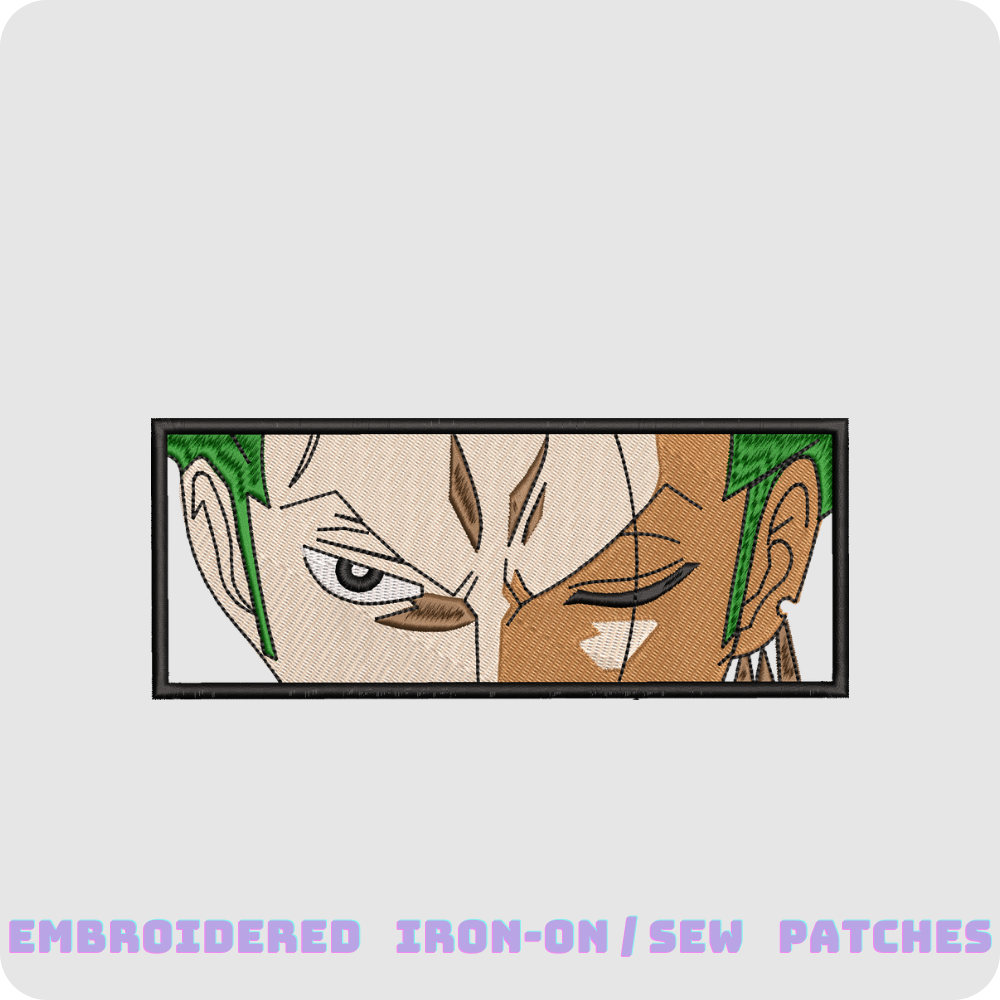 Zoro One Piece Embroidered patches