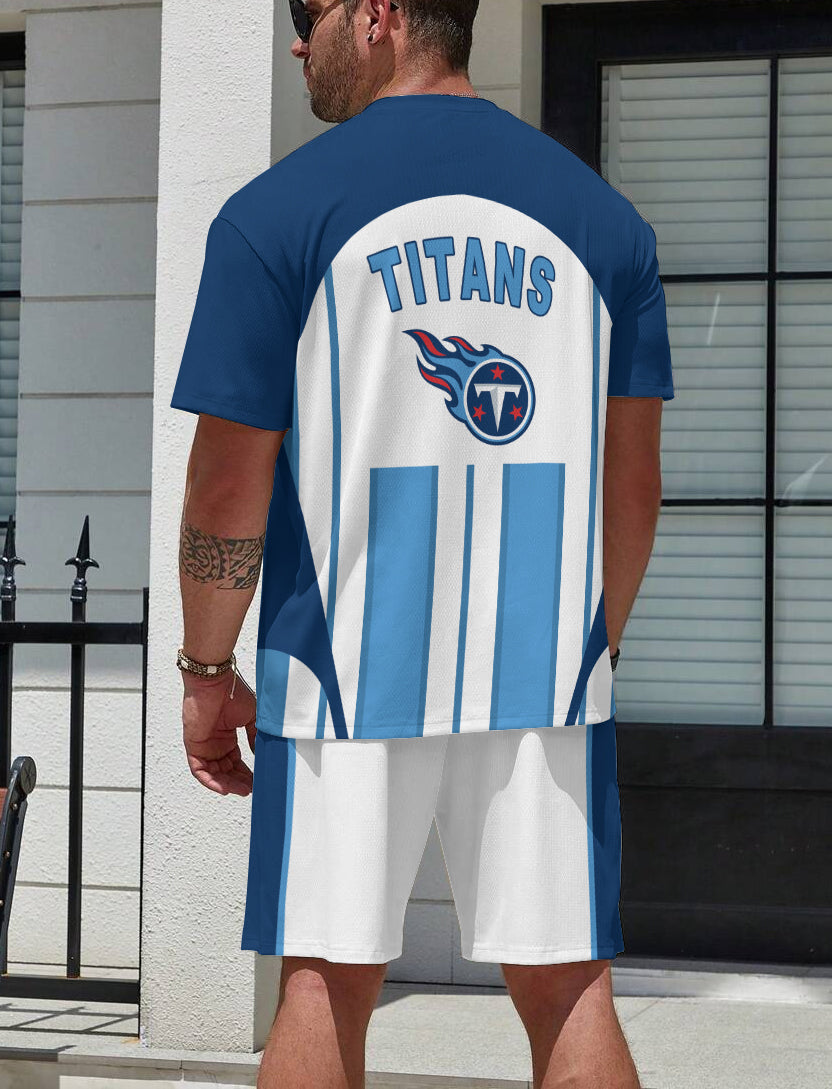 Tennessee Titans  Limited Edition Top And Shorts Two-Piece Suits