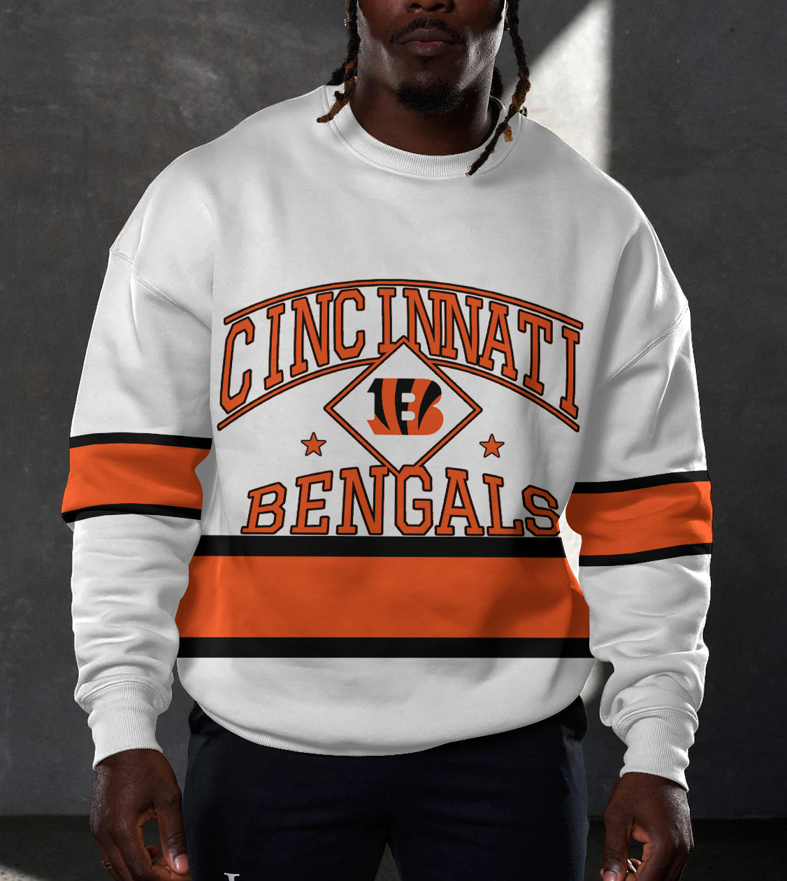 Cincinnati Bengals 3D Limited Edition Crew Neck sweatshirt
