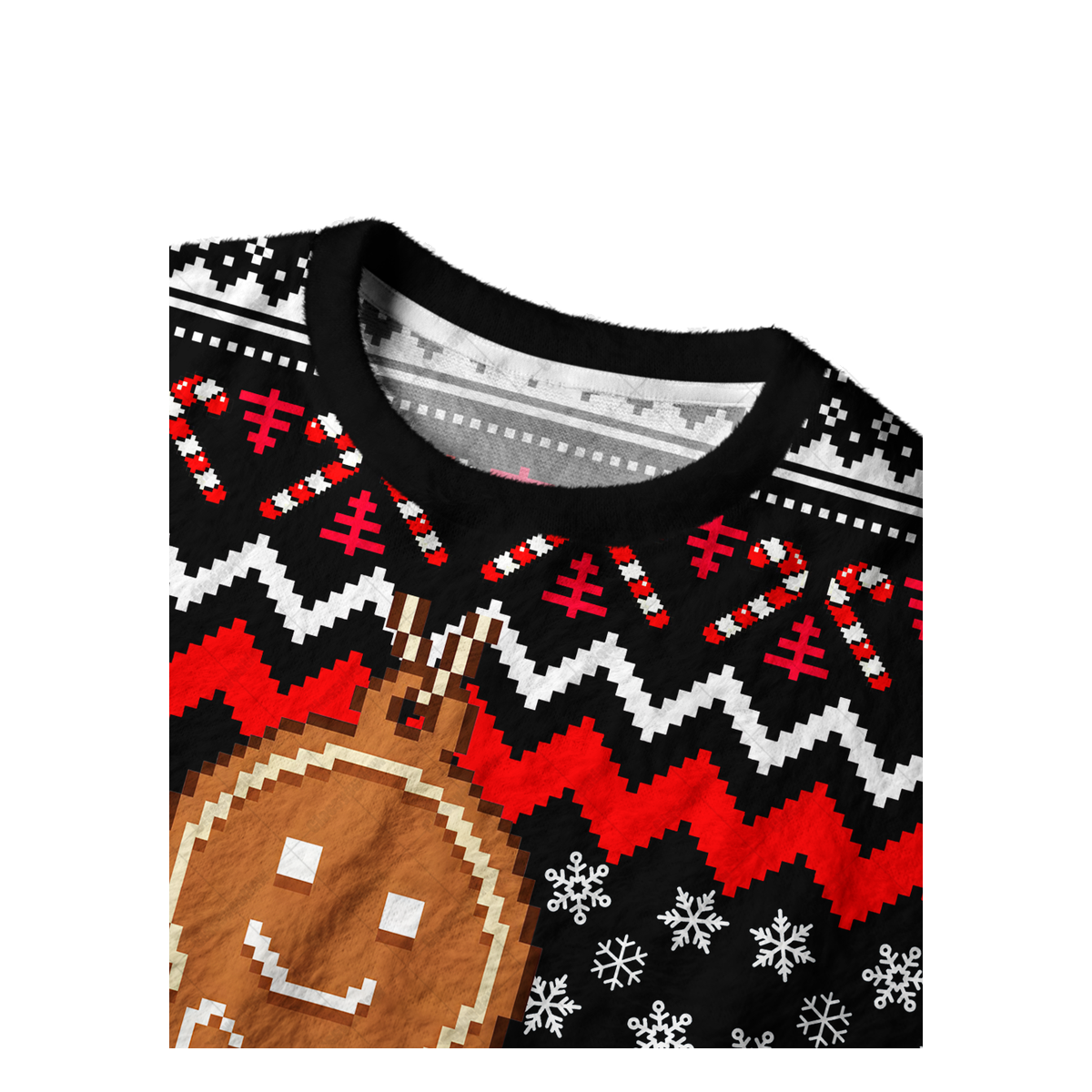 GINGER BREAK UGLY CHRISTMAS SWEATSHIRT — image 3