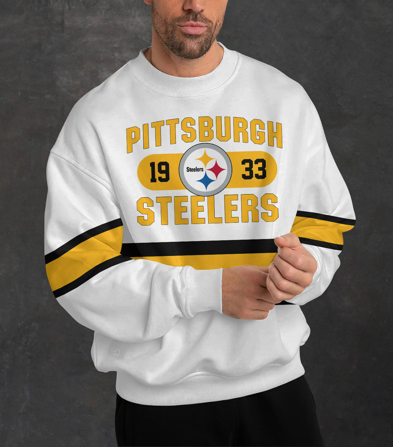 Pittsburgh Steelers 3D Limited Edition Crew Neck sweatshirt