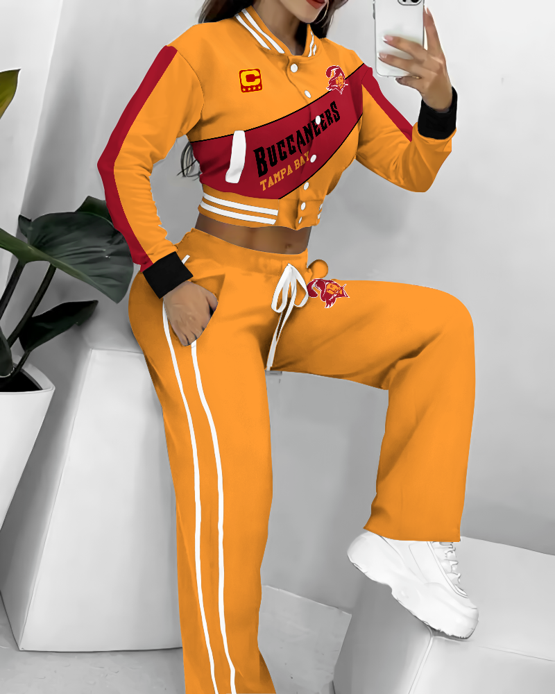 Tampa Bay Buccaneers  3D Printed Varsity Jacket Set