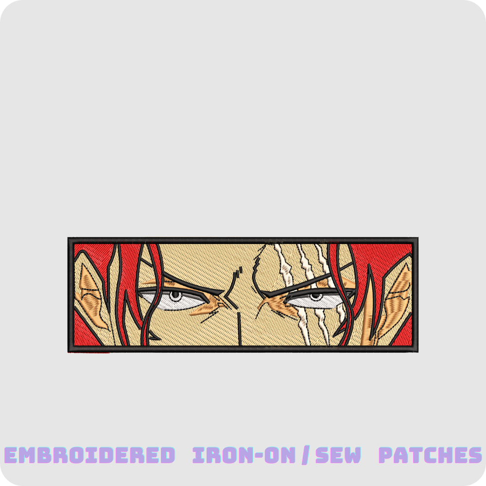 Shanks One Piece Embroidered patches