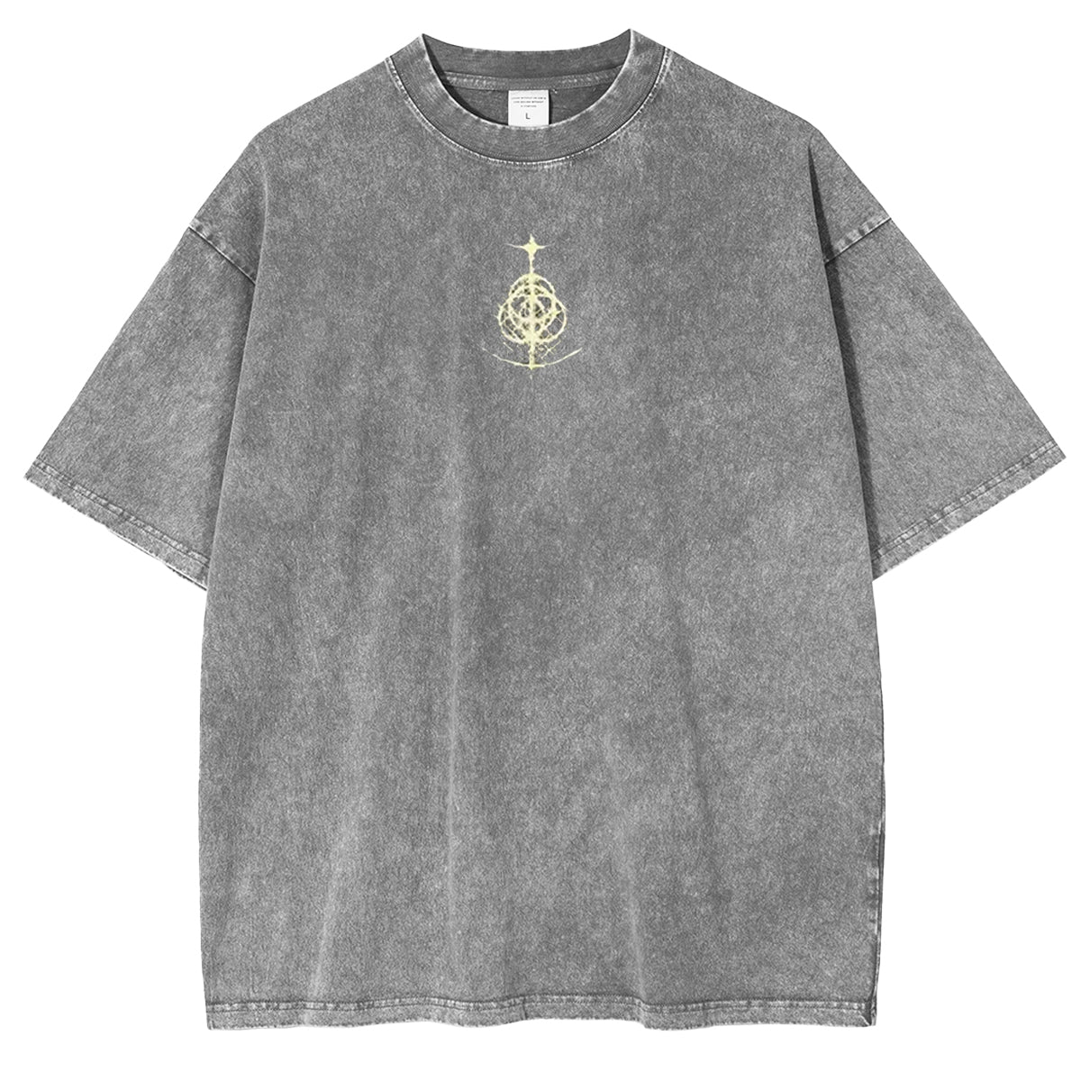 Cursed Goddess Back Elden Ring Vintage Washed Unisex T-Shirt