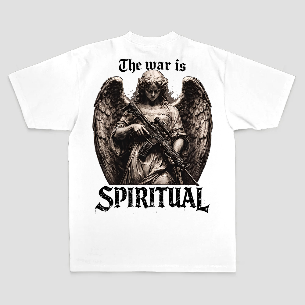 The War Is Spiritual Printed Men's T-shirt