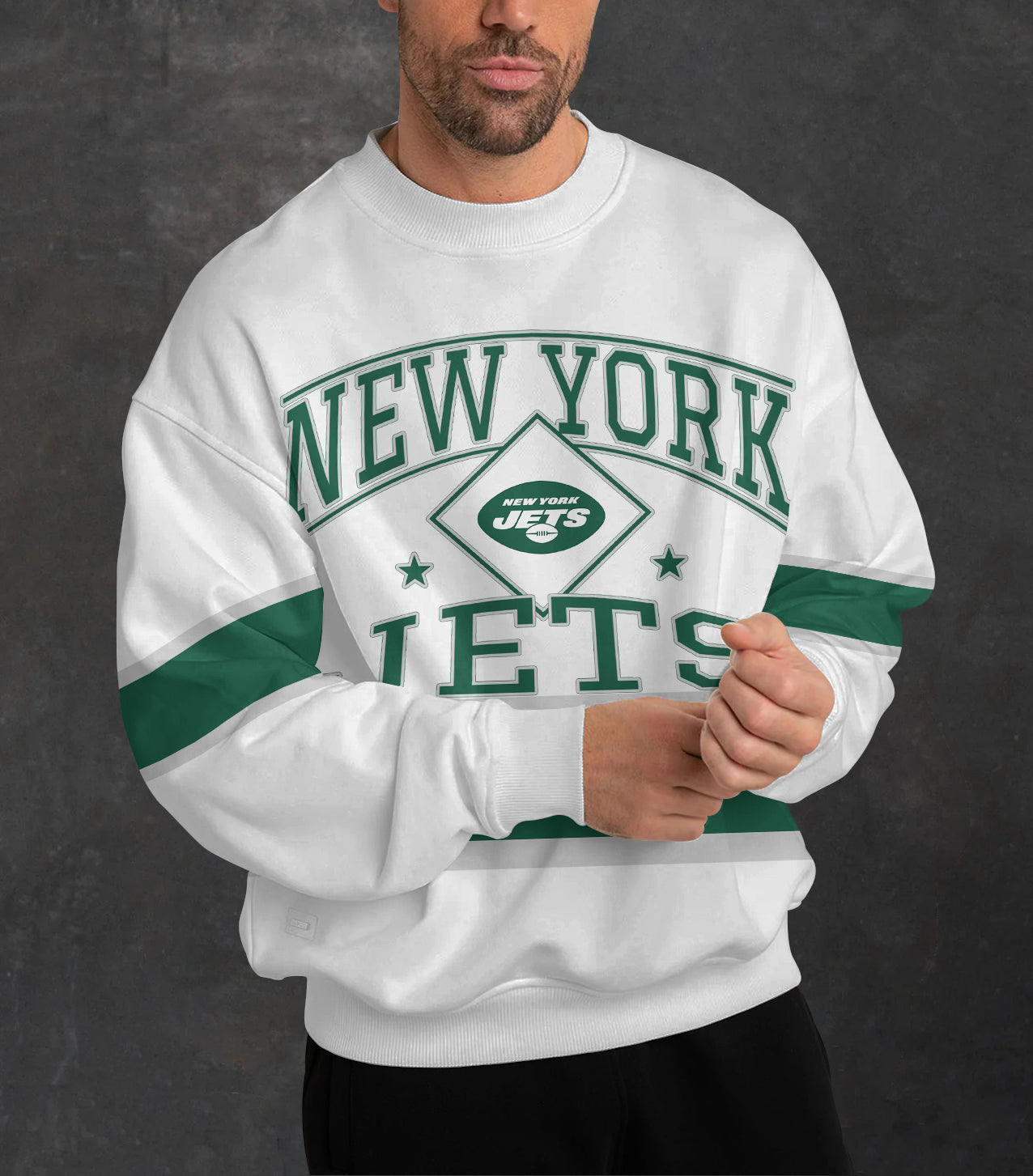 New York Jets 3D Limited Edition Crew Neck sweatshirt