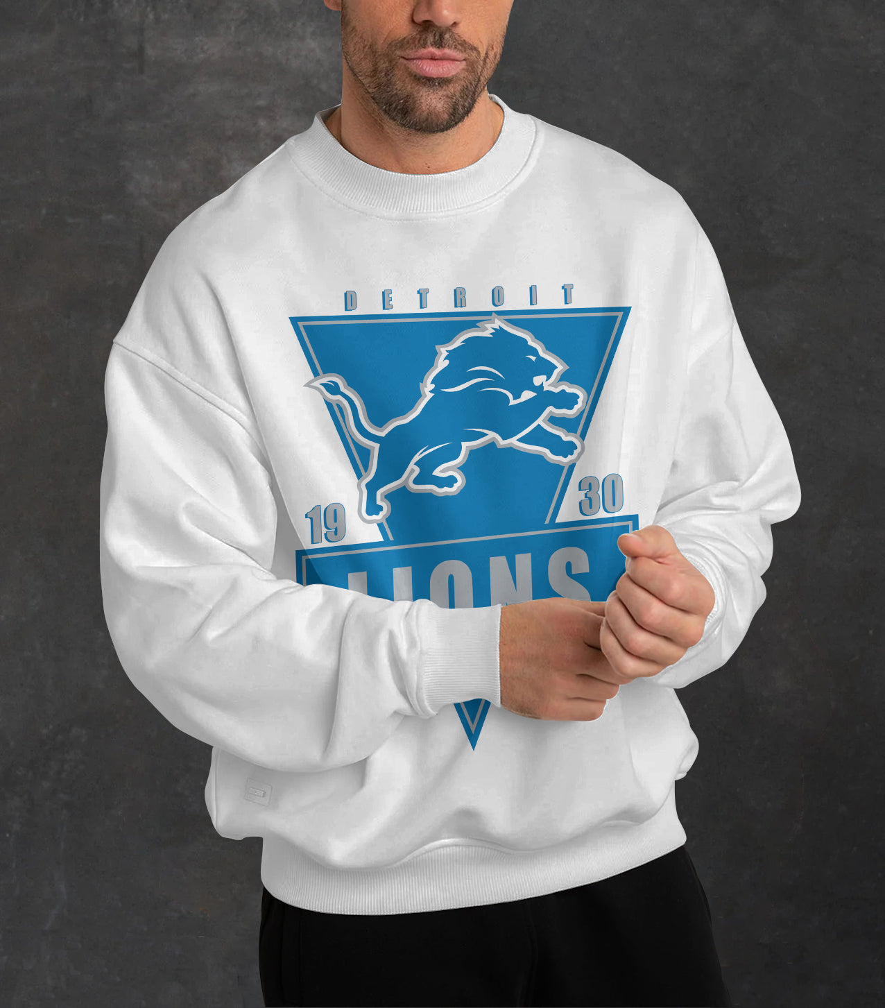 Detroit Lions 3D Limited Edition Crew Neck sweatshirt