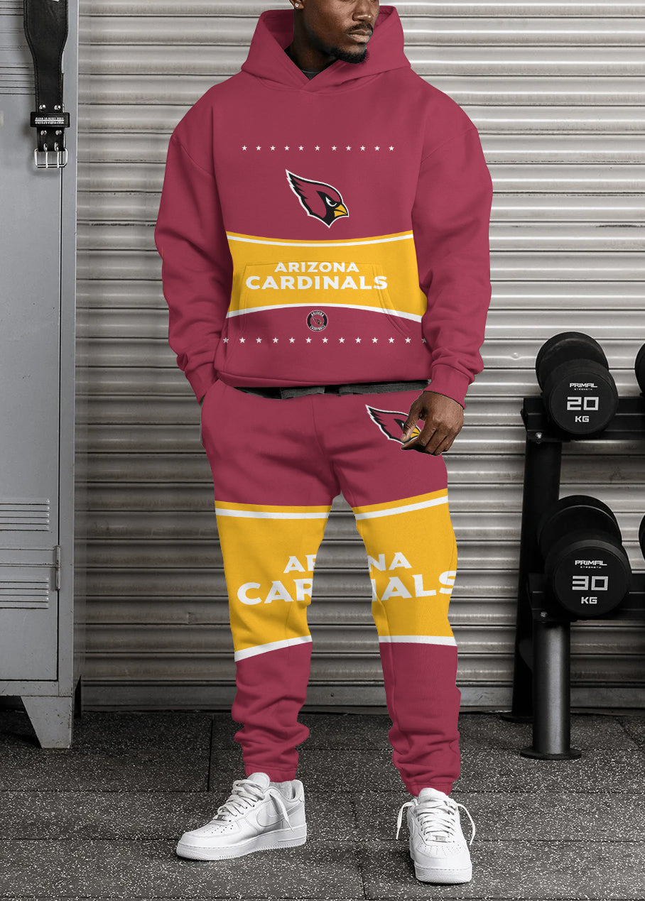 Arizona Cardinals 3D Printed Pullover Hoodie And Sweatpant 2pcs Tracksuits