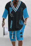 Carolina Panthers Limited Edition Top And Shorts Two-Piece Suits