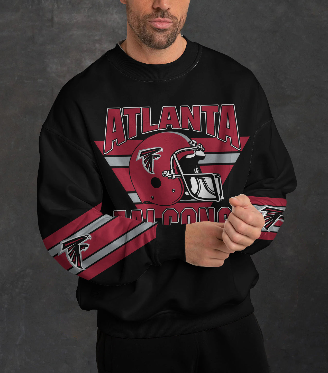 Atlanta Falcons 3D Limited Edition Crew Neck sweatshirt