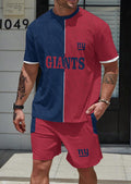 New York Giants  Limited Edition Top And Shorts Two-Piece Suits