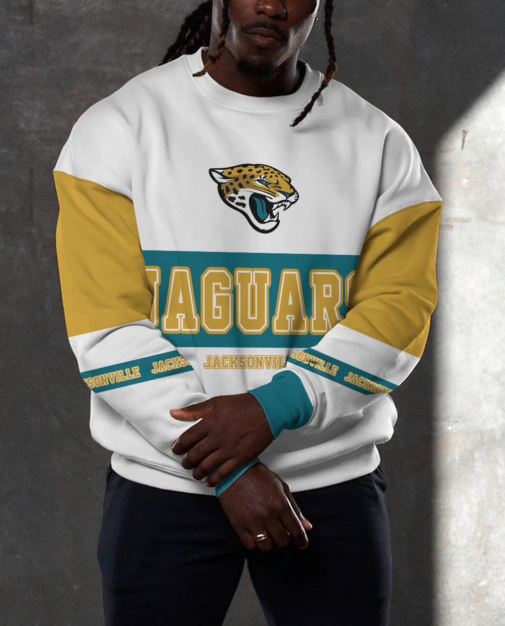 Jacksonville Jaguars 3D Limited Edition Crew Neck sweatshirt