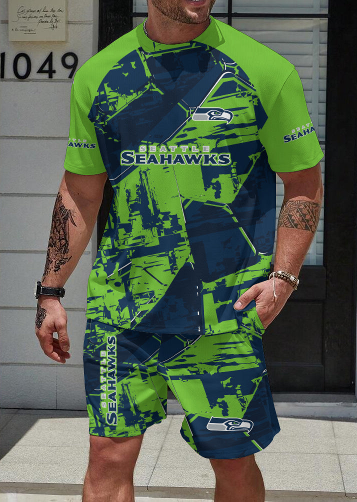 Seattle Seahawks Limited Edition Top And Shorts Two-Piece Suits