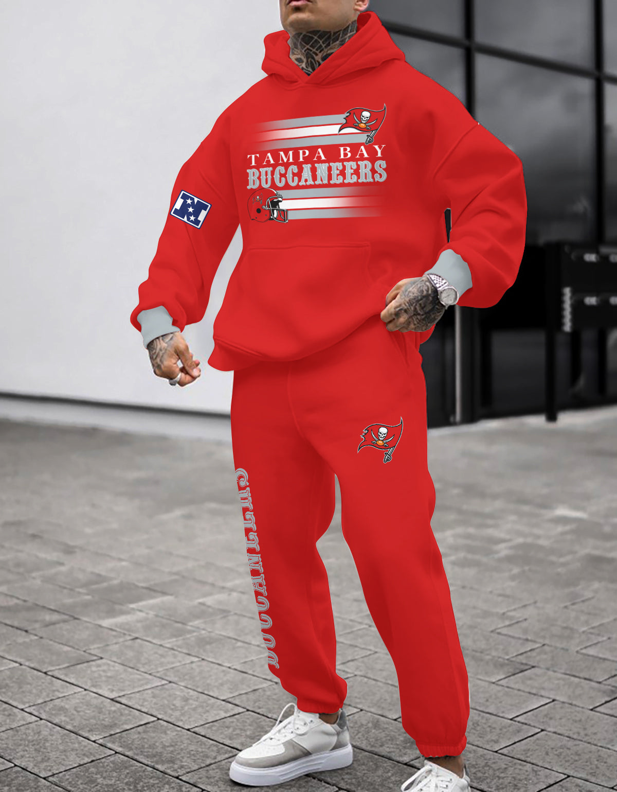 Tampa Bay Buccaneers 3D Printed Pullover Hoodie And Sweatpant 2pcs Tracksuits