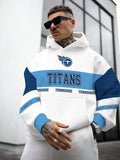 Tennessee Titans  Printed Hooded Pocket Pullover Hoodie