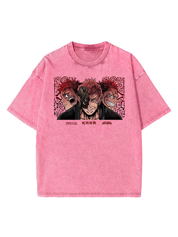 Sukuna 3 Forms Vintage Tee