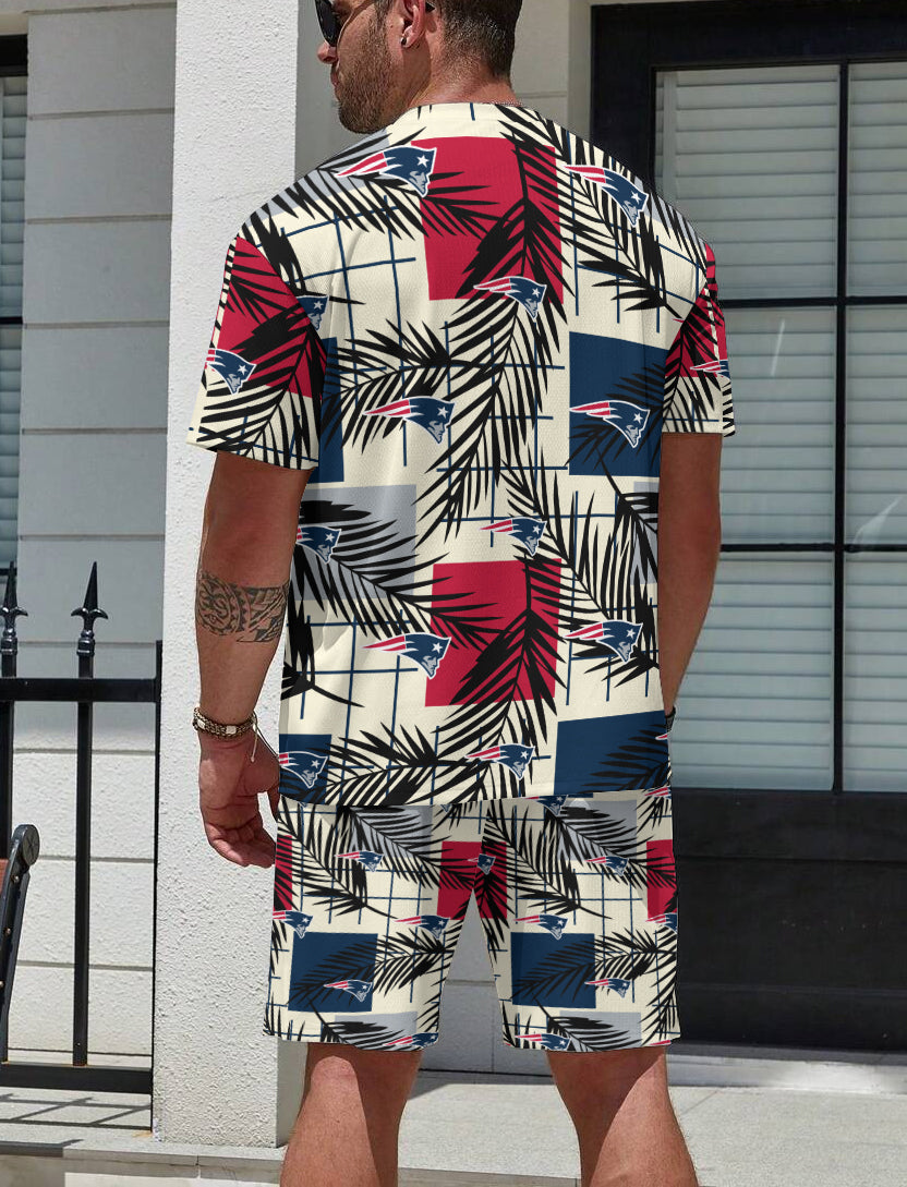 New England Patriots Limited Edition Top And Shorts Two-Piece Suits