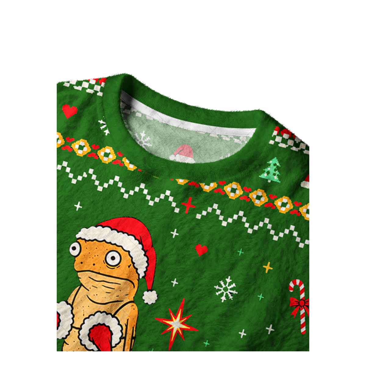 MARIAH FROG UGLY CHRISTMAS SWEATSHIRT — image 3