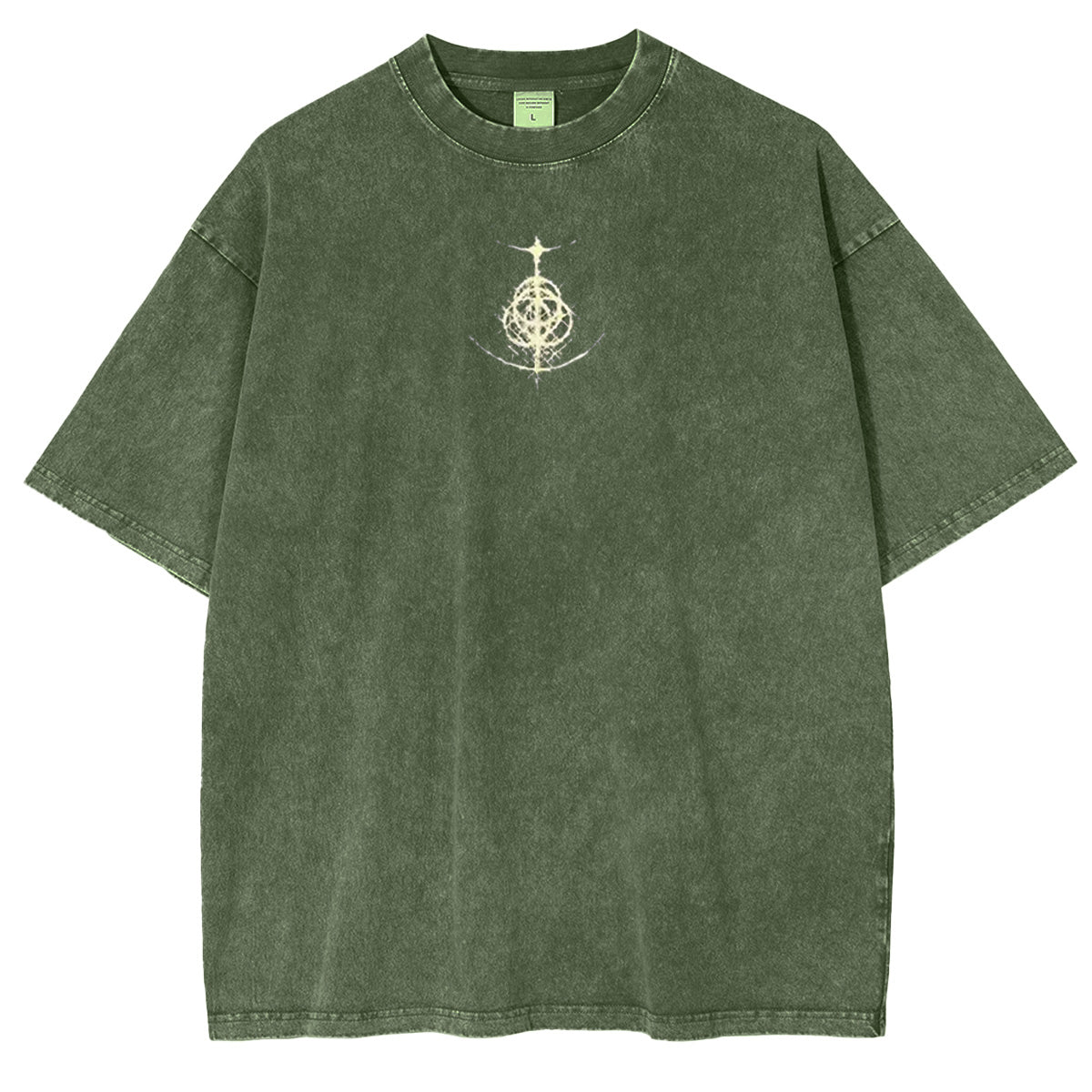 Cursed Goddess Back Elden Ring Vintage Washed Unisex T-Shirt