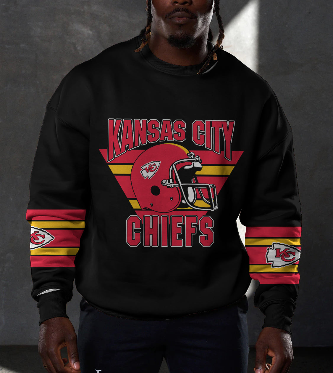 Kansas City Chiefs 3D Limited Edition Crew Neck sweatshirt