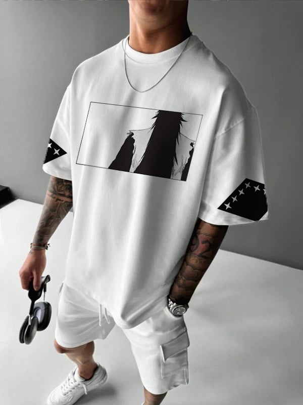 Men's     Bleach Short Sleeved T-shirt