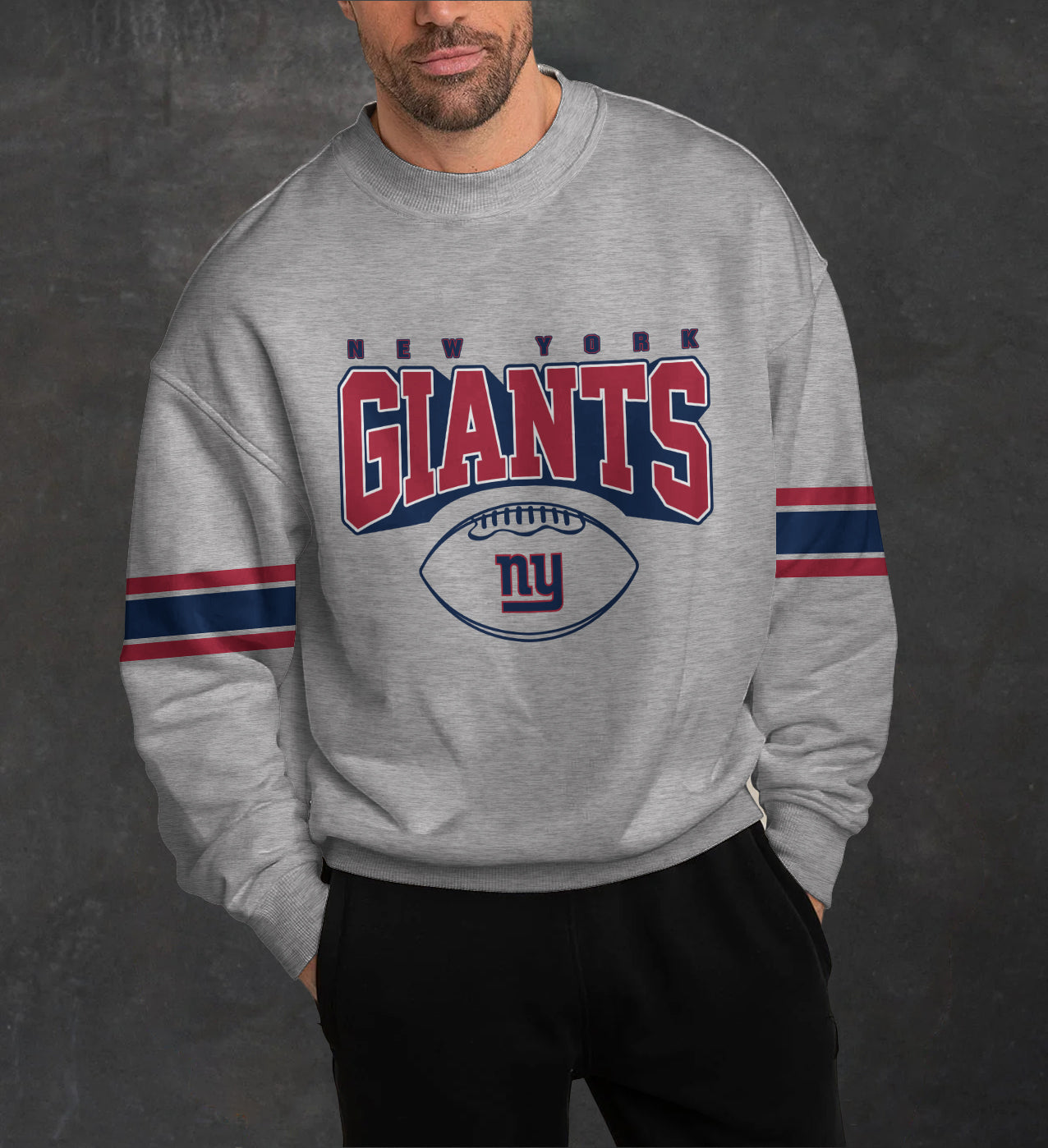 New York Giants 3D Limited Edition Crew Neck sweatshirt