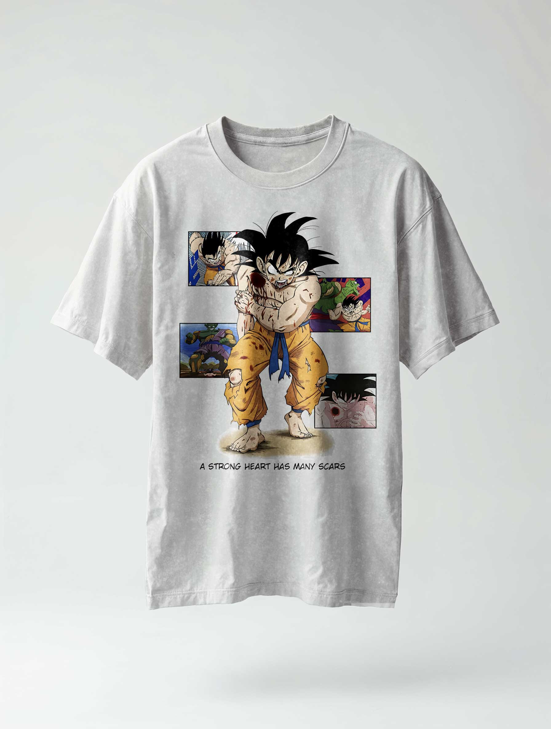 Goku Strong Heart Vintage Tee