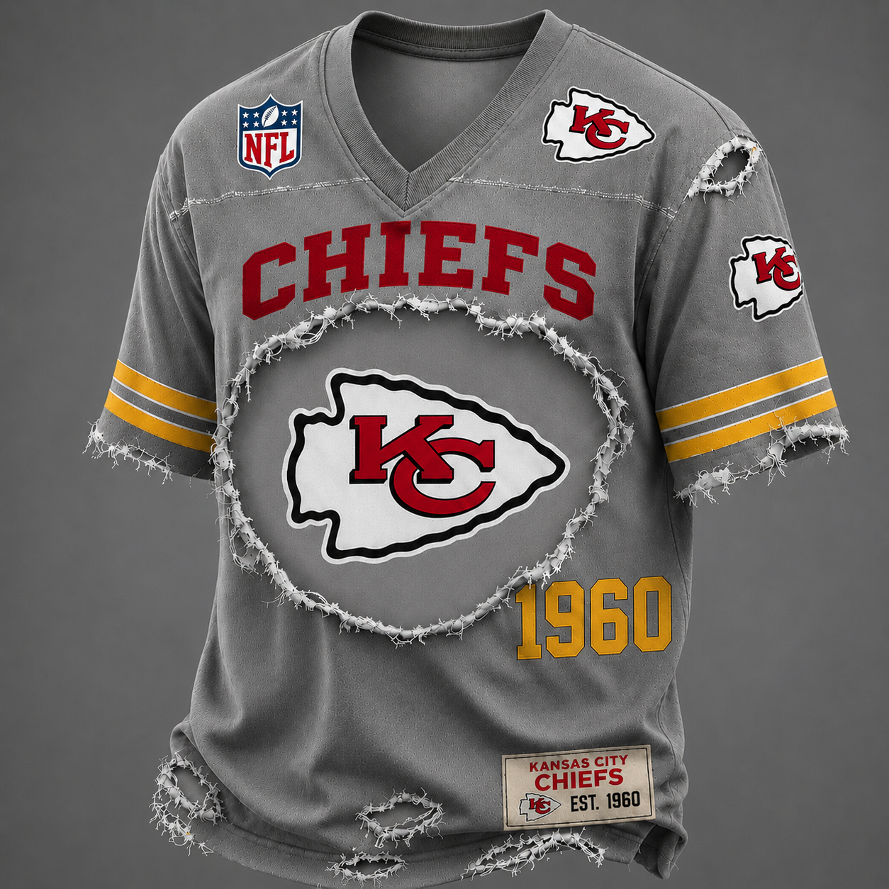 KCC x NFL Luxury Classic T-shirt DDT 140526 TTTZ